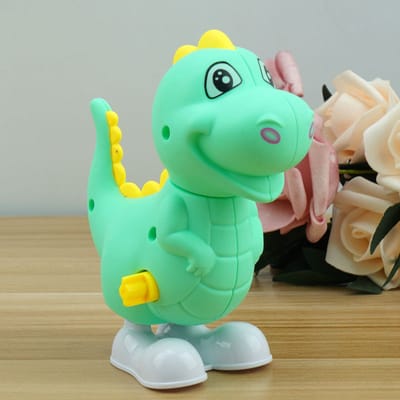 Nostalgic Wind-Up Walking Dinosaur Toy- Safe & Durable Educational Toy for Children