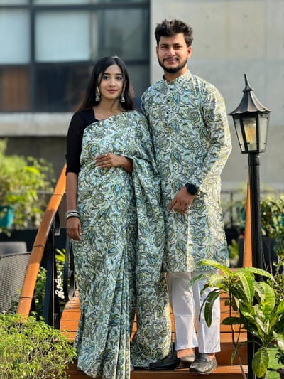 Sharee Panjabi Couple Dress - Image 1