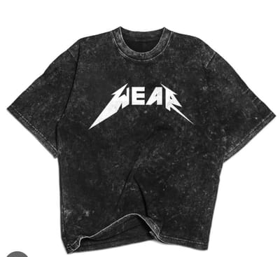 Premium Acid Wash Drop Shoulder T-Shirt - Image 4