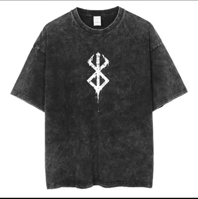 Premium Acid Wash Drop Shoulder T-Shirt - Image 5