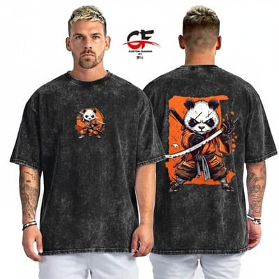 Premium Acid Wash Drop Shoulder TShirt - Image 14