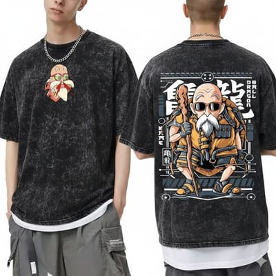 Premium Acid Wash Drop Shoulder TShirt - Image 15