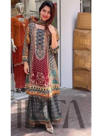 Digital Print Three Piece - Image 2