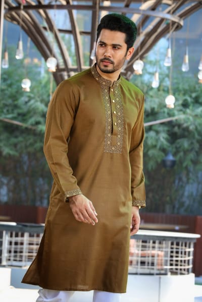 Luxury Italian Panjabi with Box - Image 1