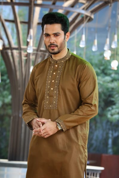 Luxury Italian Panjabi with Box - Image 3