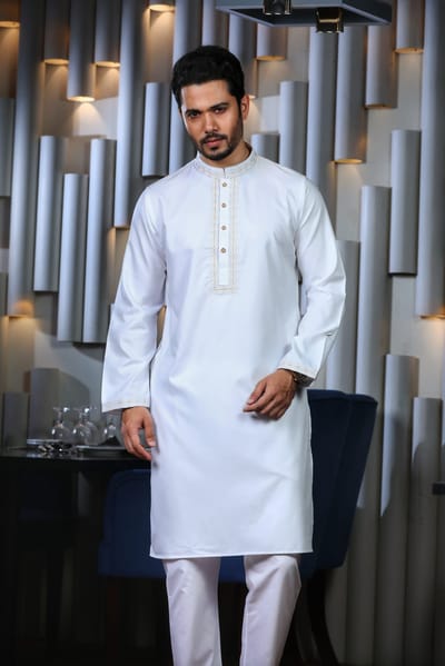 Luxury Italian Panjabi with Box - Image 3