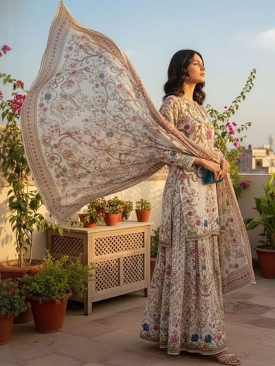 Eid Special Digital Print Three Piece - Image 2