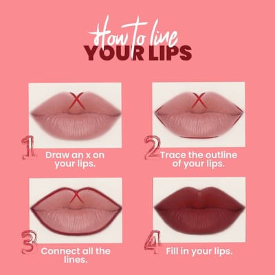 MARS Matte Lip Liner | One Swipe Smooth Application | Long Lasting Lip Pencil (1.4gm) (13-CINNAMON ROLL) - Image 3