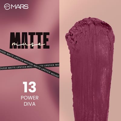 Mars liquid Mousse lipstick: Shade 13 (Power diva) - Image 2