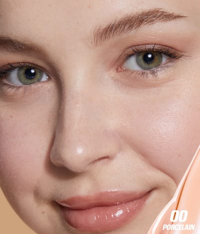 GLOWISH BRIGHT LIGHT HYDRATING SHEER VEGAN CONCEALER - PORCELAIN 00, 10.5ml - Image 3