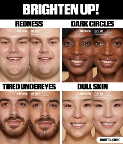 GLOWISH BRIGHT LIGHT HYDRATING SHEER VEGAN CONCEALER - 03 LIGHT - Image 3