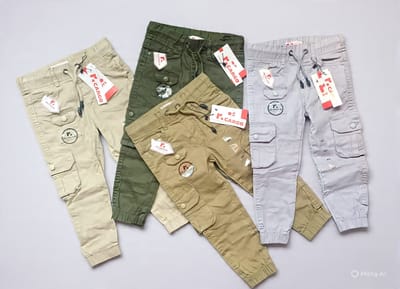 Premium Kids Cargo Pant [6 Pocket] 3 to 12 Years - Image 4