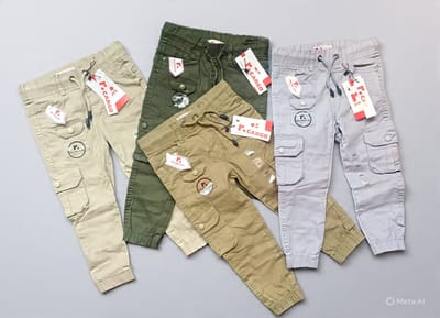 Premium Kids Cargo Pant [6 Pocket] 3 to 12 Years - Image 5