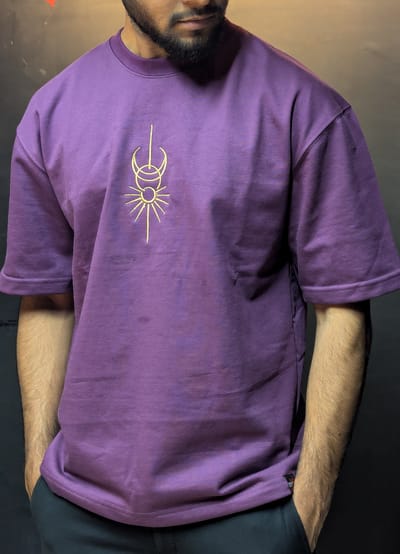 Celestial Vine // Unisex //Oversized Tee - Image 1