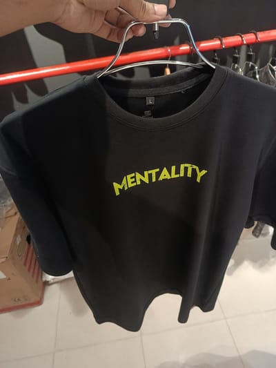 Mentality: Divine Hustle// Unisex // Oversized Tee - Image 2