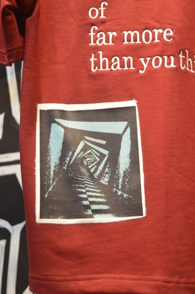 EXXCHANGE "Quiet Chaos// Unisex // Oversized tee - Image 4