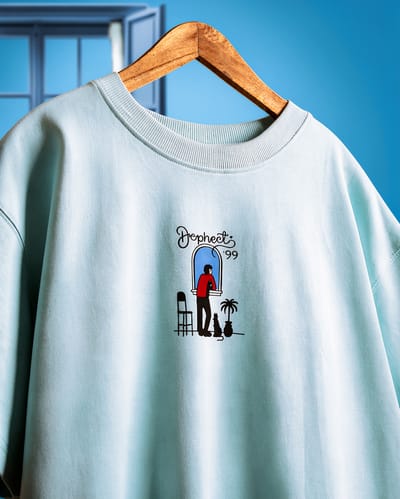 “Window to ‘99: Dream Garden Edition”// Unisex // Oversized tee - Image 1