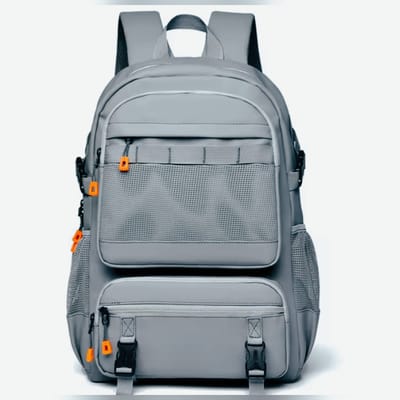 Toposhine 2026 New Fashion High Quality Backpack ( Ash colour)...( code 142)... ঢাকা সিটিতে ৭০, বাইরে ১৩০ টাকা কুরিয়ার চার্জ প্রযোজ্য