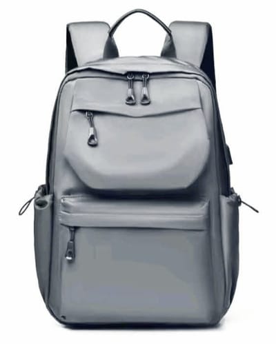 Lightweight travel backpack for men, (Ash)..(Code 152).... ঢাকা সিটিতে ৭০, বাইরে ১৩০ টাকা কুরিয়ার চার্জ প্রযোজ্য