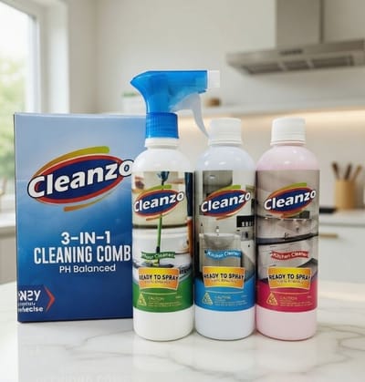 Cleanzo 3-in-1 Combo (Delivery Charge FREE!)