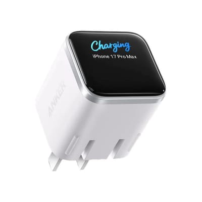 Anker Nano 45W GaN Fast Charger with Smart Display (A121D)