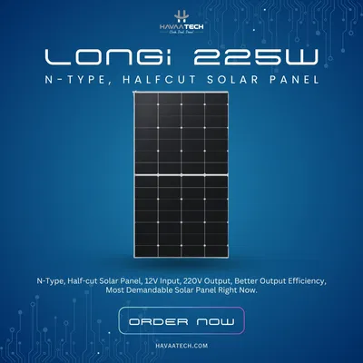 Longi Solar 225W Solar Panel