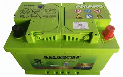 12 volt 65 ah din65 amaron car battery CCA 590