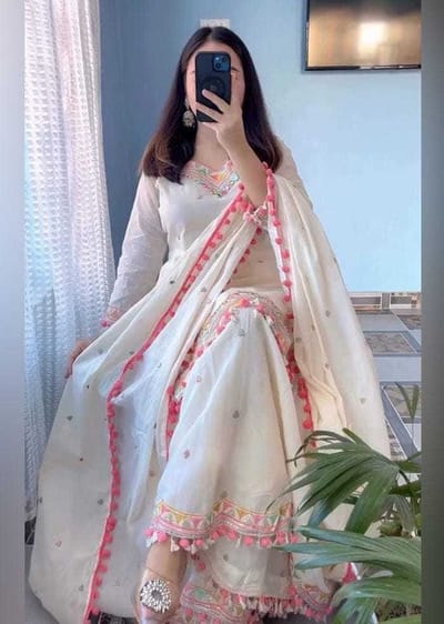 Gharara Dress