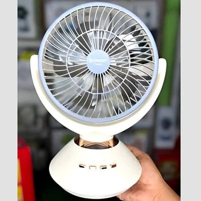 JYSUPER 2570 রিচার্জেবল ফ্যান