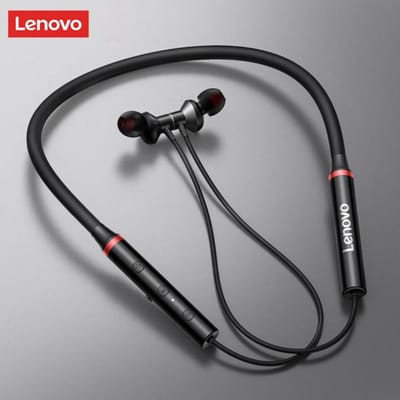 Lenovo HE05 Wireless In-Ear Neckband Earphones Bluetooth 5.0 Magnetic Neckband Earphones - Headphone