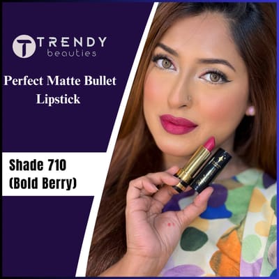 Trendy Beauties Bullet Lipstick - 710 (Bold Berry)