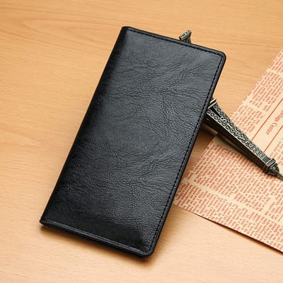 Men's Wallet Long Ultra-thin Youth Multi-card Casual
