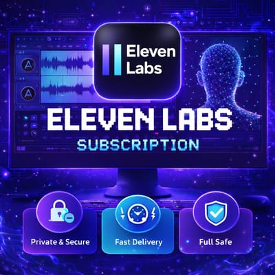 ElevenLabs Subscription - Premade Account