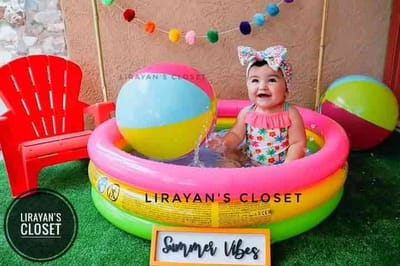 💠 Intex Inflatable Baby Bath Tub / Swimming Pool