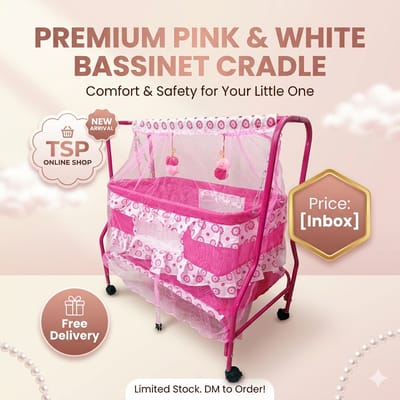 👶 Baby Cradle Swing – Model 733 🛏️