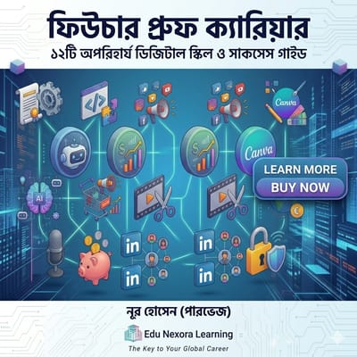 ফিউচার প্রুফ ক্যারিয়ারসাব-টাইটেল: ১২টি অপরিহার্য ডিজিটাল স্কিল ও সাকসেস গাইড