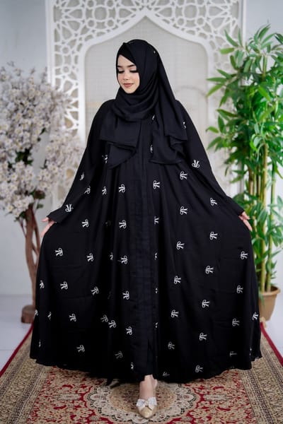 এম্বয়াডারী পাখি বোরকা