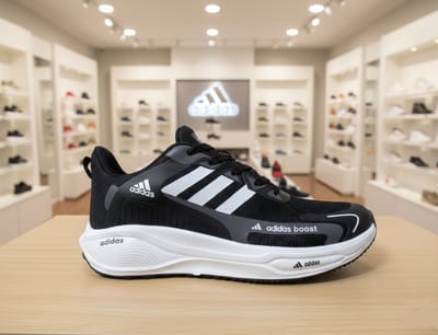 ADIDAS BOOST SNEAKER (NIGHT BLACK)