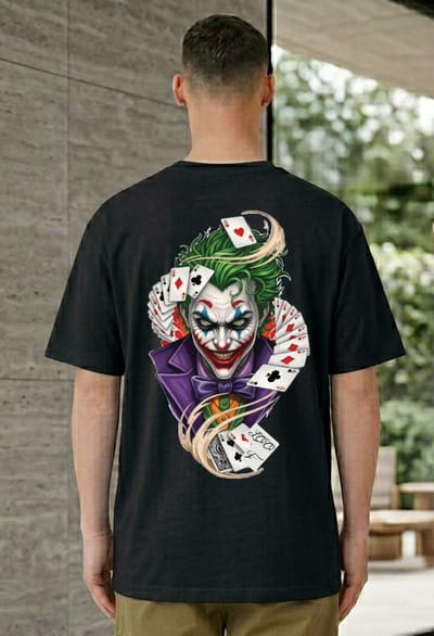 “Joker Playing Cards Graphic T-Shirt” 🃏👕