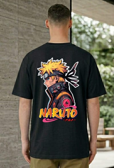 Naruto Anime Graphic Printed T-Shirt