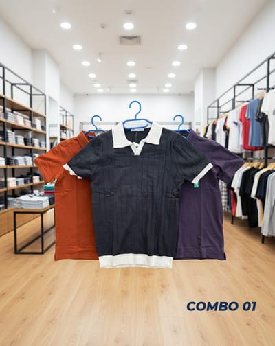 Drop Shoulder T-shirt & Polo T-shirt combo offer