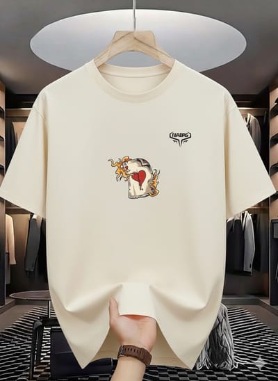 Burning Love Playing Card Printed