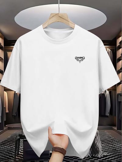 Solid Colour Drop Shoulder T-Shirt