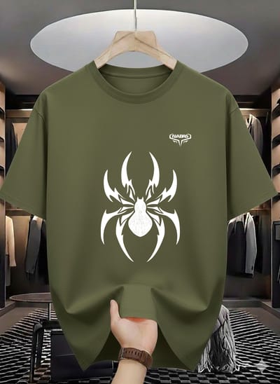 NABAS Spider Art Premium Drop Shoulder T-Shirt