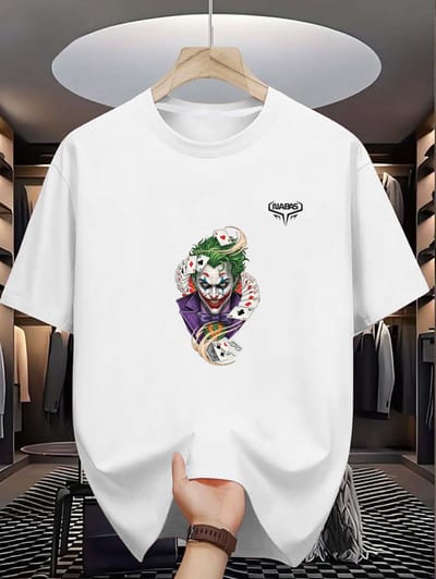 Joker Playing Cards Graphic T-Shirt