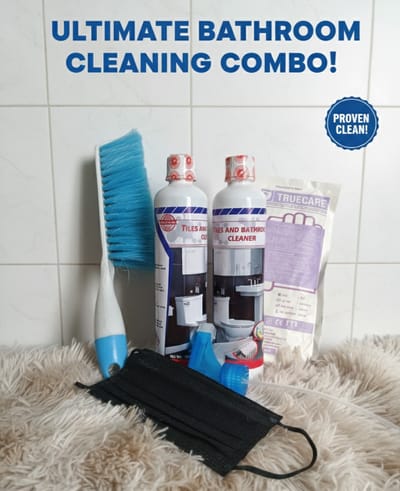 Tiles, Bathroom & Cleaning Complete Package | 1 Minute Deep Clean Solution