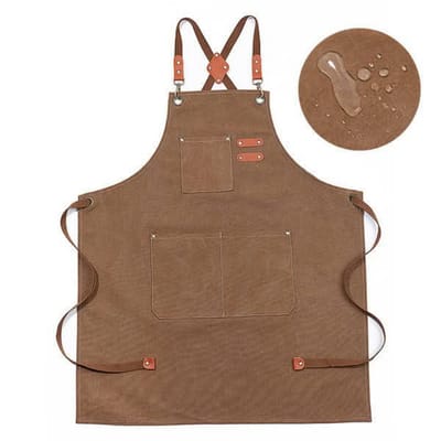 Barista apron super high quality polyester Thick fabric