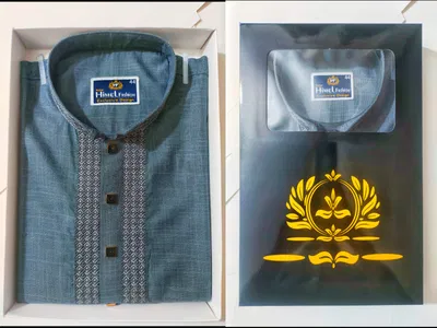 Panjabi Dark Ash -01 - Image 4