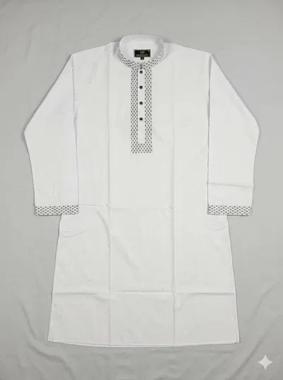 Panjabi White-05 - Image 3