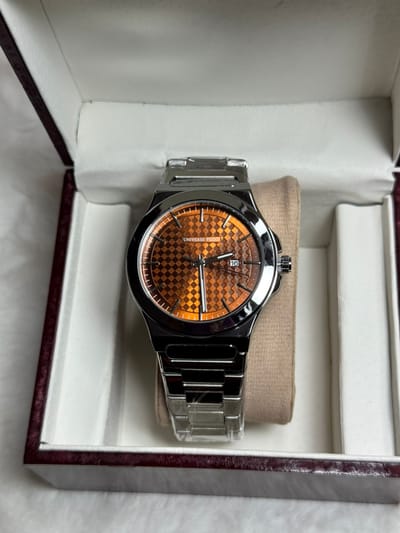 Universe Point Premium Silver Watch – Elegant & Classy Look!